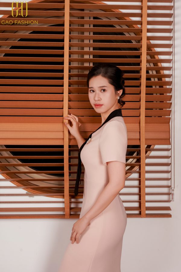 VÁY THUN CÀ VẠT (HỒNG, NUDE) - PHONG CÁCH ĐỈNH CAO, CHẤT LIỆU HOÀN HẢO
