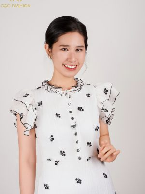 Váy bèo 3 tầng trắng
