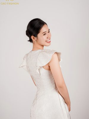 Váy Tay Cánh Tiên Xếp Ly