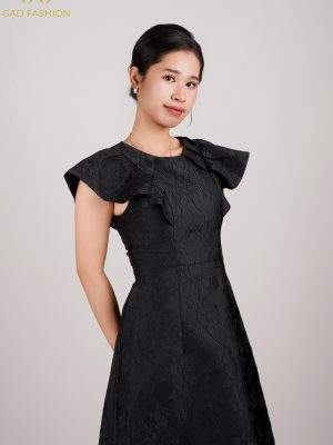 Váy Tay Cánh Tiên Xếp Ly